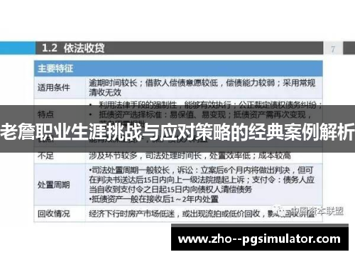 老詹职业生涯挑战与应对策略的经典案例解析